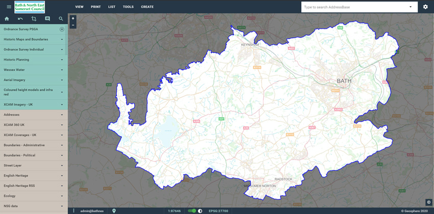 screenshot of XMAP