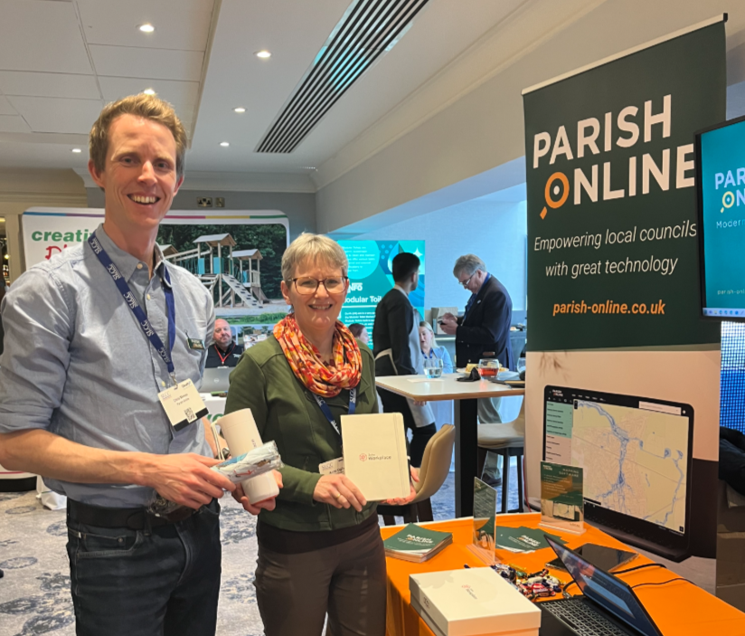 Chris and Annie at a Local Council event