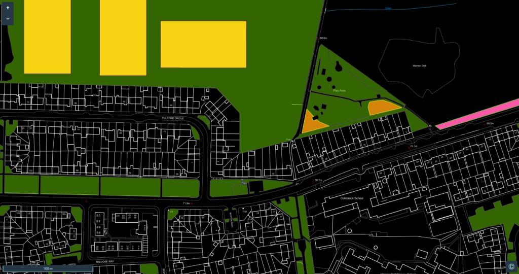 Parish Online screenshot featuring grass cutting layer